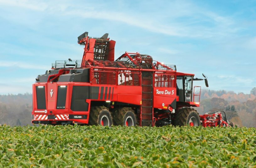 Terra Dos 5 HD Zuckerrübenroder<br>BILDQUELLE: HOLMER