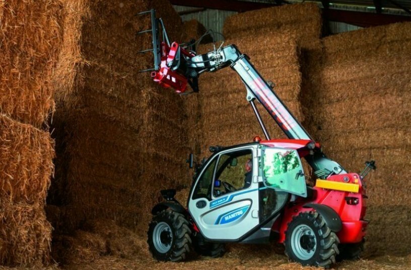 Manitou MLT 625 e telehandler<br>IMAGE SOURCE: Manitou