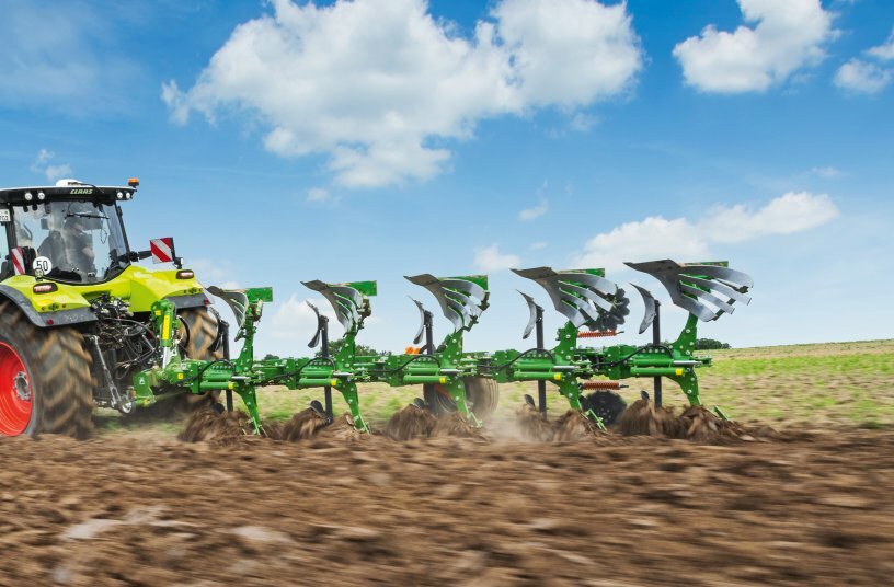 Teres 200 VS mit 5 Scharen für schlagkräftiges Arbeiten <br>BILDQUELLE: AMAZONEN-WERKE H. DREYER SE & Co. KG