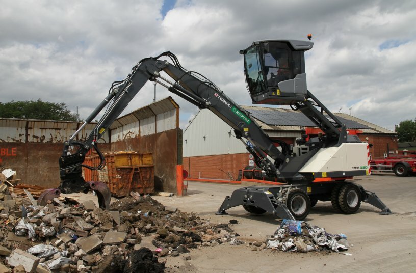 Terex Ecotec Waste Handler<br>IMAGE SOURCE: Terex Ecotec