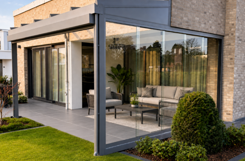Terrassendach Tercalux<br>BILDQUELLE: Tercalux Terrassendächer GmbH