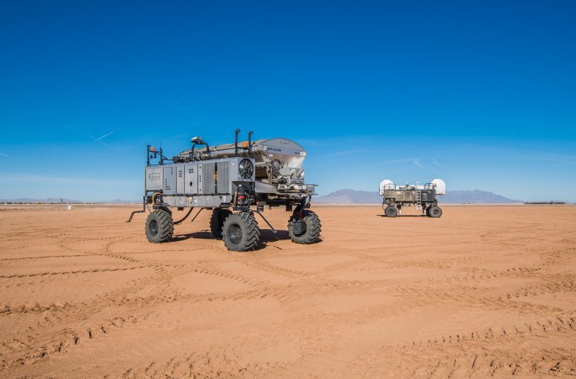 Testing and development for OMNiPOWER, Raven’s autonomous power platform, being performed in Maricopa, Arizona, USA<br>IMAGE SOURCE: CNH Industrial N.V.