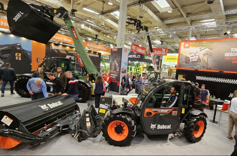 Bobcat TL25.60 Agritechnica Stand<br>IMAGE SOURCE: Doosan Bobcat EMEA