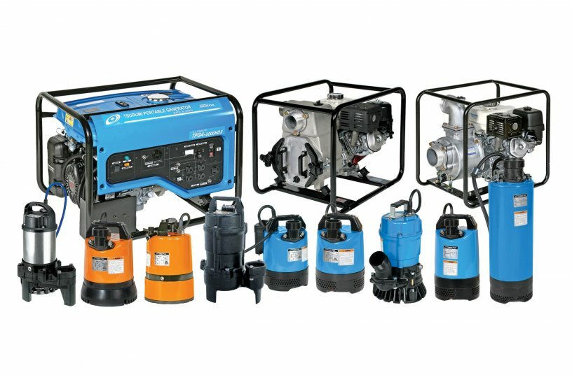 Tsurumi is going to showcase full line of pumps for the rental market<br>IMAGE SOURCE: Tsurumi