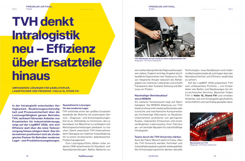 Effizienz beginnt im Ersatzteillager<br>BILDQUELLE: LECTURA GmbH