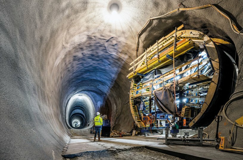 35 meters below Vienna: Doka delivers custom-engineered tunnel formwork for metro expansion
