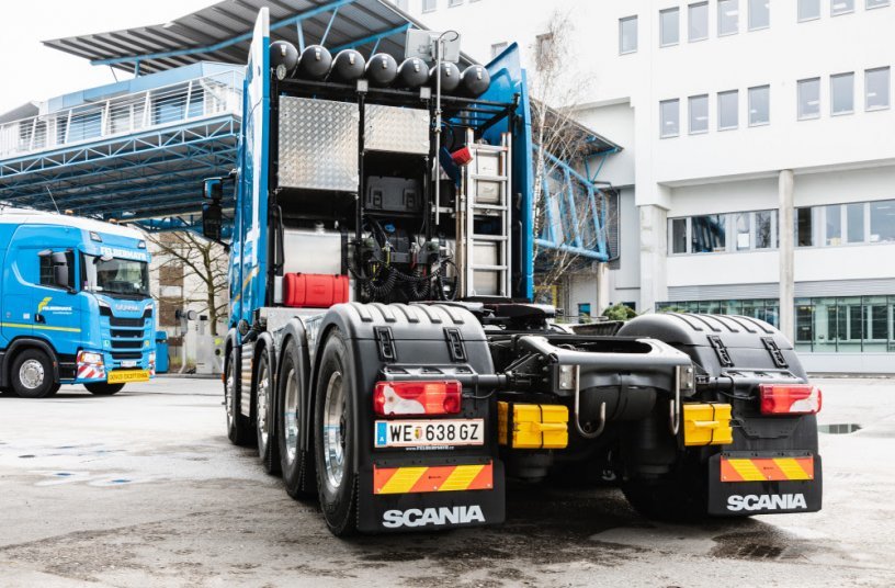 Scania 770 S Schwerlast-Sattelzugmaschine <br> Bildquelle: Scania