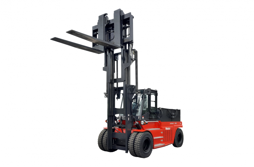 AC160L-12 - AC200L-12 120V is the new series of electric forklifts <br> Image source: Lampocar S.r.l. -Raniero Forklifts
