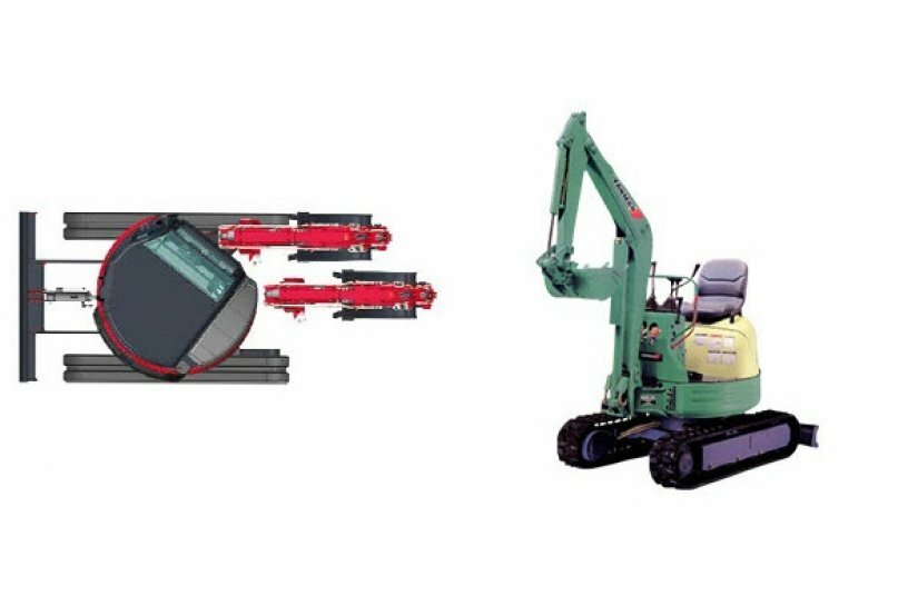 Yanmar Celebrates 30 Years of Zero Tail Swing ViO Excavators Working Safely in Tight Locations<br>IMAGE SOURCE: Yanmar Compact Equipment