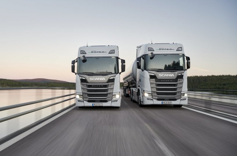 Scania stellt neuen Antriebsstrang zusammen mit großangelegten Neuerungen vor. <br> Bildquelle: Scania Deutschland