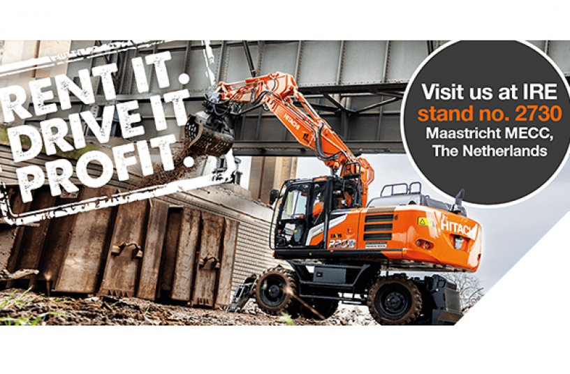 HCME at IRE<br>IMAGE SOURCE: Hitachi Construction Machinery (Europe) NV
