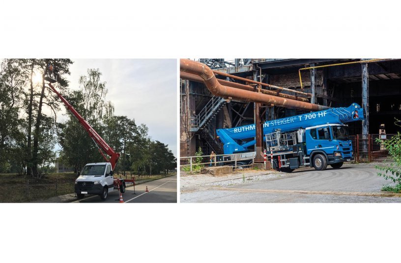 VERSALIFT United Kingdom Limited to distribute RUTHMANN STEIGER® & ECOLINE range from 1st April 2022 <br> Image source: RUTHMANN Holdings GmbH