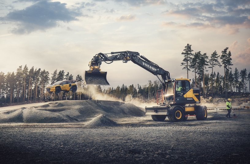 Volvo Construction Equipment und World RX arbeiten an der Entwicklung der nächsten Generation von Rallycross-Strecken<br>BILDQUELLE: Volvo Construction Equipment