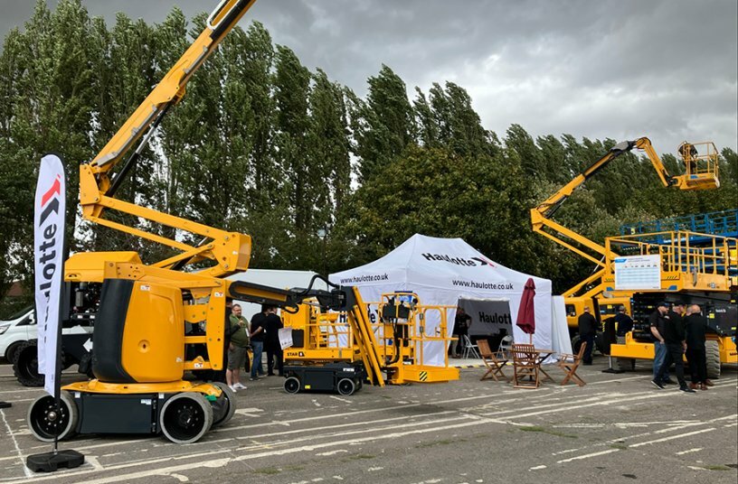 Haulotte booth Vertikal Days<br>IMAGE SOURCE: Haulotte Group