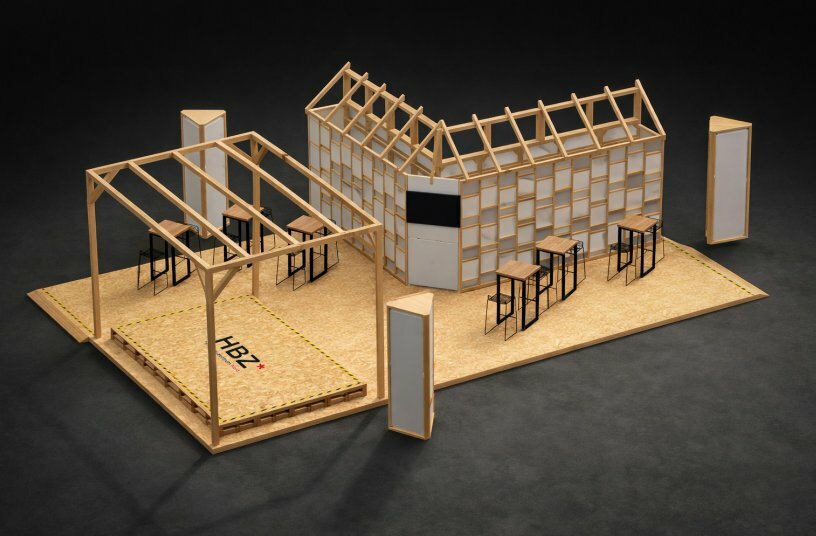 Holzbauzentrum Visualisierung <br>BILDQUELLE: Holzbauzentrum Nord