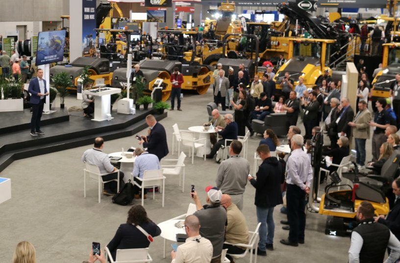 Volvo CE Scott Young at WoA<br>IMAGE SOURCE: Volvo Construction Equipment