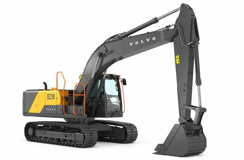 New Generation Excavator EC210<br>IMAGE SOURCE: Volvo Construction Equipment