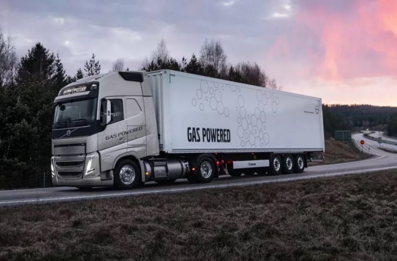 Der Volvo FH LNG gewinnt den Europäischen Transportpreis für Nachhaltigkeit 2022 <br> Bildquelle: Volvo Trucks