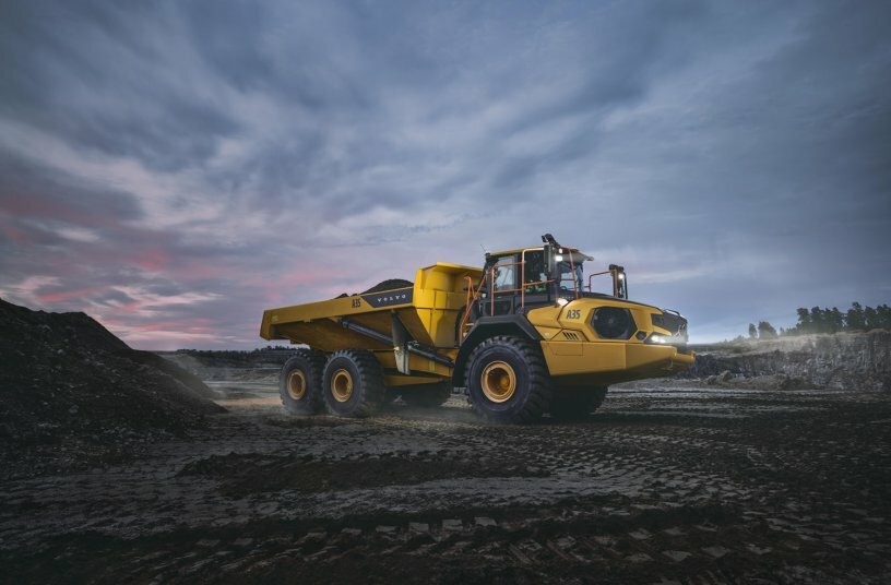 Die neuen Volvo-Dumper setzen höchste Maßstäbe in Sicherheit, Betriebszeit und Effizienz<br>BILDQUELLE: Volvo Construction Equipment