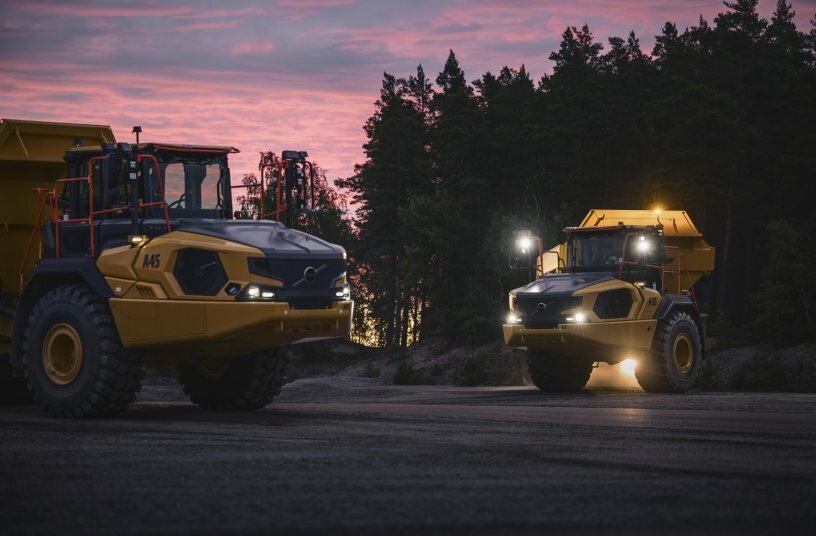 Die neuen Volvo-Dumper setzen höchste Maßstäbe in Sicherheit, Betriebszeit und Effizienz<br>BILDQUELLE: Volvo Construction Equipment