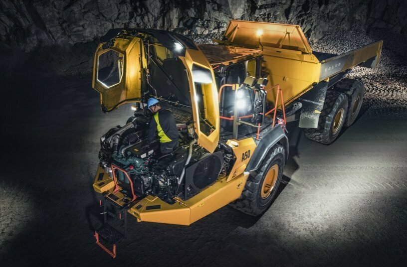 Volvo new generation haulers top the class in safety, uptime and efficiency<br>IMAGE SOURCE: Volvo Construction Equipment