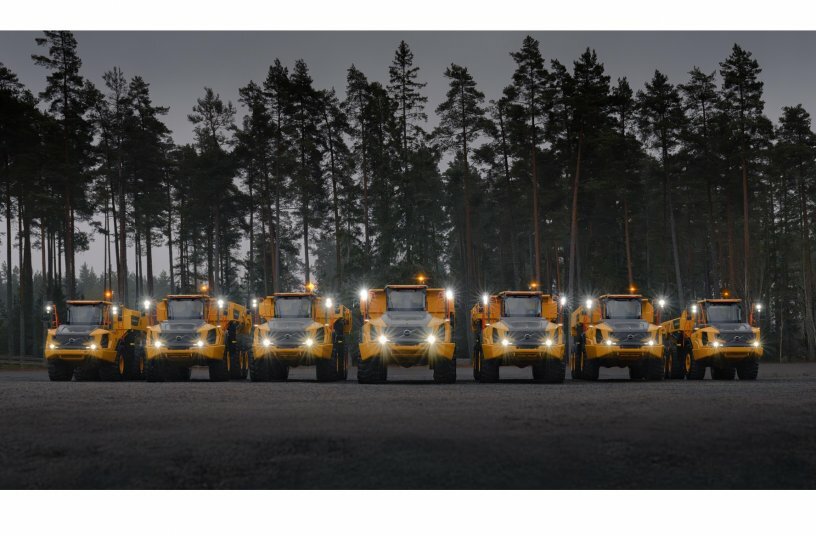 Die neuen Volvo-Dumper setzen höchste Maßstäbe in Sicherheit, Betriebszeit und Effizienz<br>BILDQUELLE: Volvo Construction Equipment