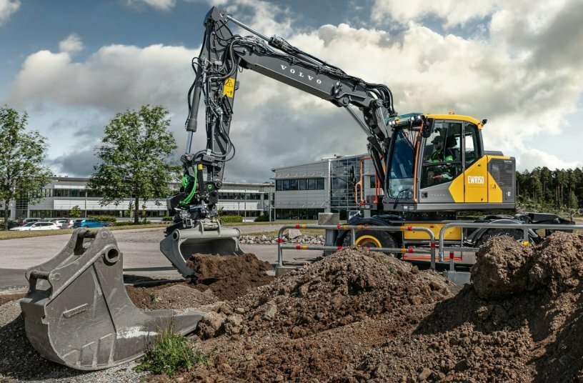 Volvo Construction Equipment brings EWR150 Electric to market in Europe