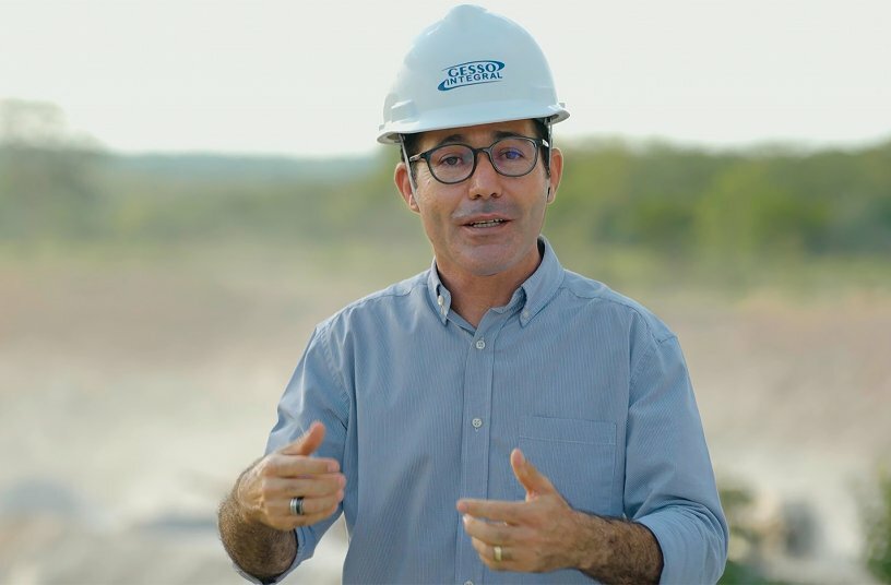 Marcos Vasconcelos Ferreira, CEO at Gesso Integral, was searching for a forward-looking solution with high productivity and found it in Wirtgen surface mining technology. <br>IMAGE SOURCE: WIRTGEN GROUP