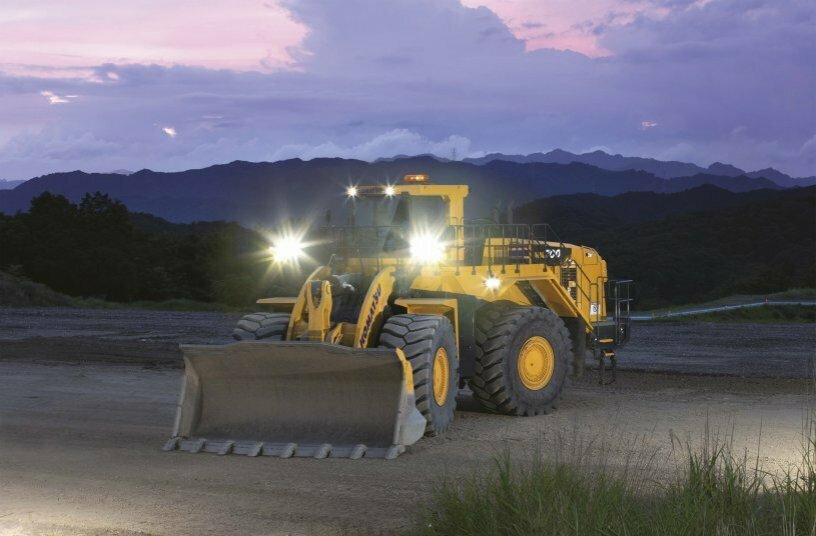 KOMATSU WA700-8 Wheel Loader<br>IMAGE SOURCE: Komatsu Europe International N.V.