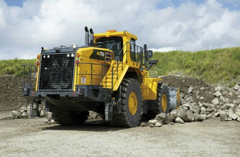 KOMATSU WA700-8 Wheel Loader<br>IMAGE SOURCE: Komatsu Europe International N.V.