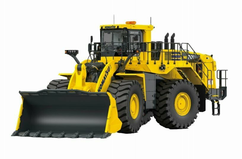 KOMATSU WA700-8 Wheel Loader<br>IMAGE SOURCE: Komatsu Europe International N.V.