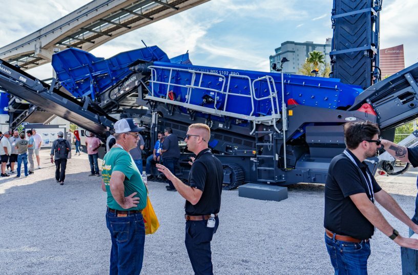 For powerful performance and efficiency in quarries: The MOBISCREEN MSS 1102 PRO scalper is the latest PRO Line model from Kleemann. <br>IMAGE SOURCE: WIRTGEN GROUP
