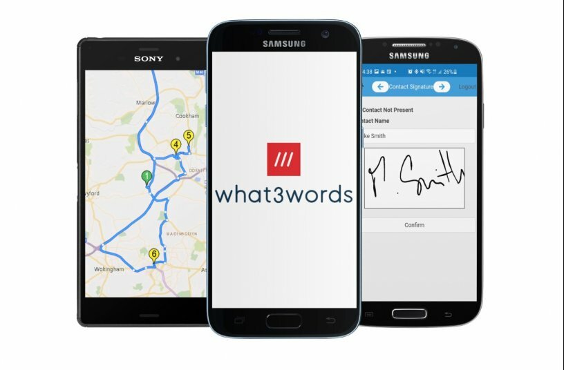 What3words<br>IMAGE SOURCE: MCS Rental Software