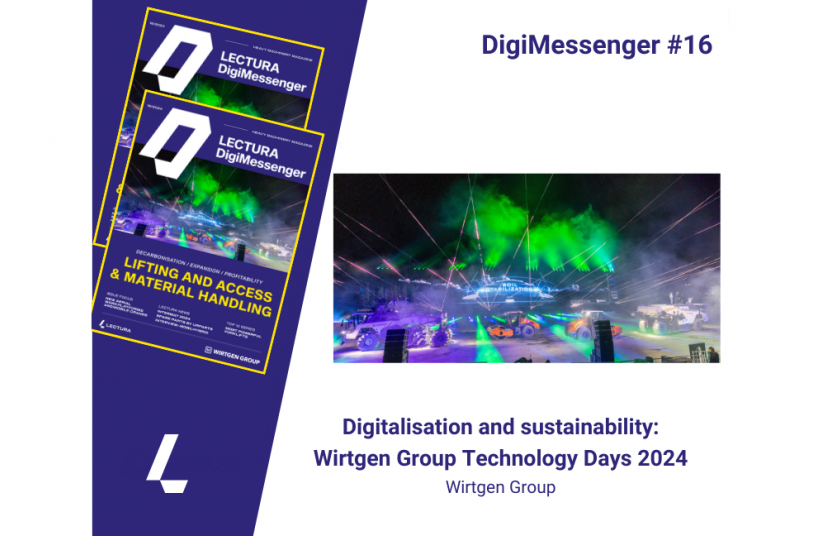 Digitalisation and sustainability were the focal points of the Wirtgen Group Technology Days 2024<br>IMAGE SOURCE: LECTURA Press