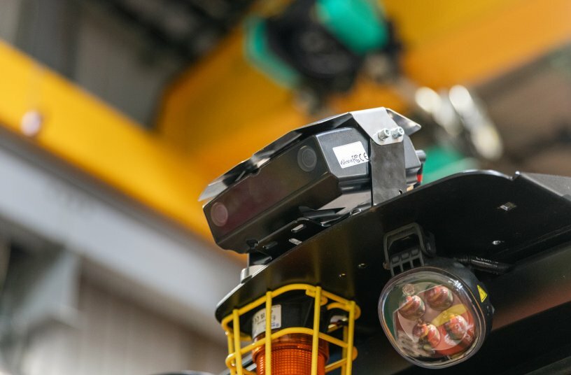 Yale Pedestrian Awareness Camera<br>BILDQUELLE: Yale Lift Truck Technologies