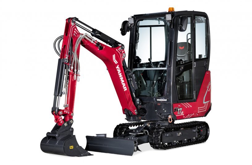 Yanmar's SV17e mini excavator.<br>IMAGE SOURCE: Yanmar Holdings Co., Ltd.