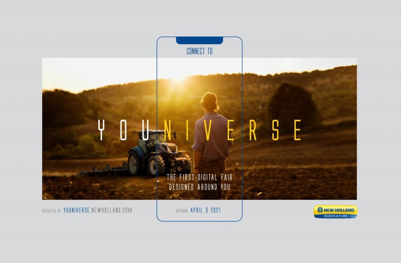 New Holland invites farmers to  an immersive  experience at  YOUNIVERSE digital agricultural fair