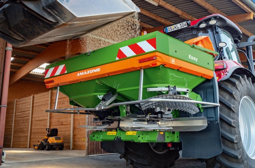 Seven-year manufacturer guarantee against rust perforation for AMAZONE fertiliser spreaders