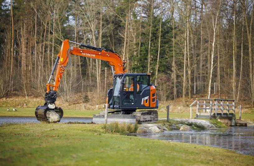 Hitachi Construction Machinery unveils two new Zaxis-7 compact excavators<br>IMAGE SOURCE: Hitachi Construction Machinery