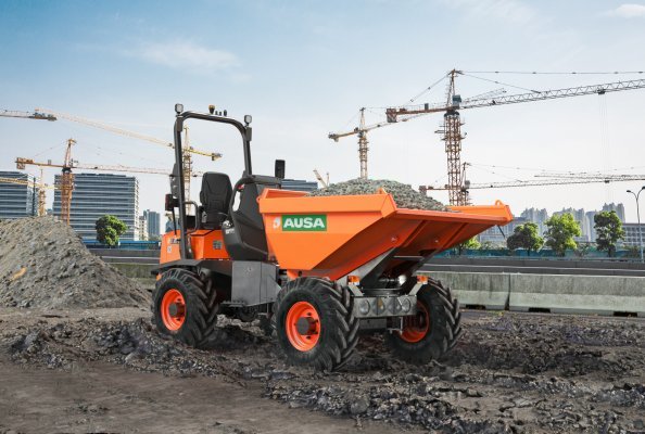 AUSA introduces the D301AHG, its new 3,000 kg dumper