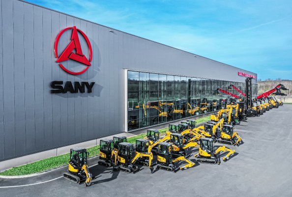 SANY's headquarter in Germany - close to Cologne