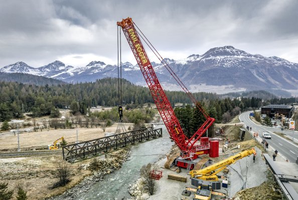 Replacement: The old truss bridge has provided sterling service for around 100 years.