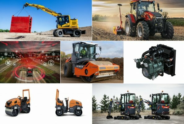Product launches of September: part 1 (Hamm rollers, Bobcat excavators, CASE IH tractors, and more)
