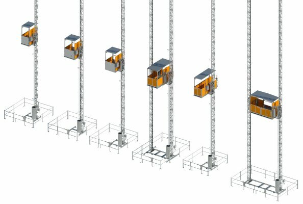 Alimak Vectio 350 - Modular Transport Platform System