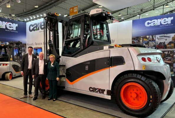 Carer at LogiMAT 2026: the high-capacity electric range takes centre stage
