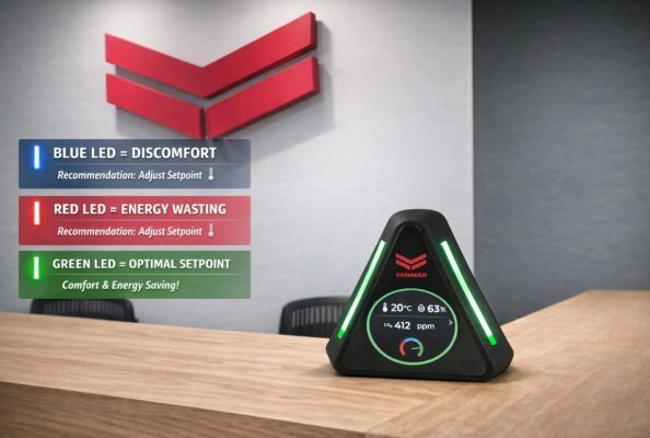Pilot to monitor energy and comfort at Yanmar in Almere