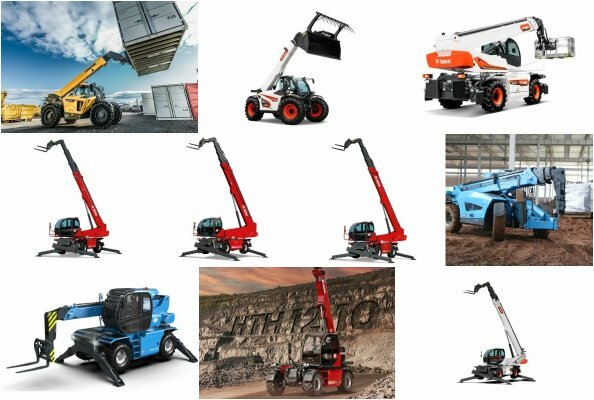 TOP 10 Telehandlers Based on Lifting Capacity Launched in 2024
