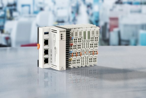 H4U.cube pQ – a completely preconfigured solution for continuously controlling pressure and flow using variable displacement pumps from Bosch Rexroth.
