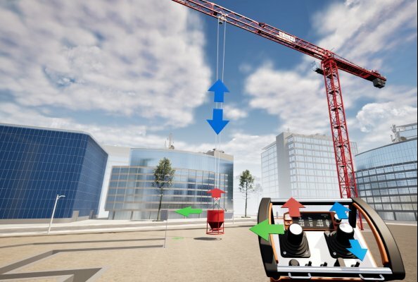 WOLFF Intuitive Control handles the complex coordinate transformation automatically and allows the operator to steer the load directly in the desired direction. For greater convenience and safety on the construction site.