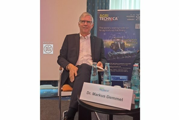 Dr. Markus Demmel at the international press conference